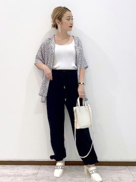 「Coming soon…」｜「アイテム（バッグ）」を使った、もっちさん（レディース・158cm）の夏コーディネート