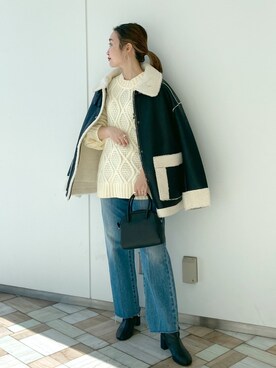 もっちさん(レディース・158cm)の冬コーディネート