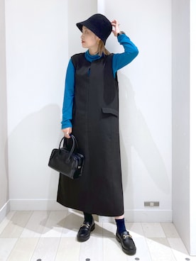 もっちさん（レディース・158cm）の秋コーディネート