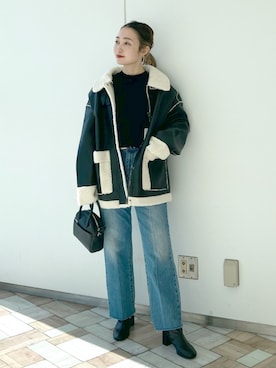 もっちさん(レディース・158cm)の冬コーディネート