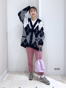 「アイテム（アクセサリー）」を使った、もっちさん（レディース・158cm）の冬コーディネート
