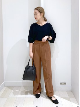 もっちさん（レディース・158cm）の秋コーディネート