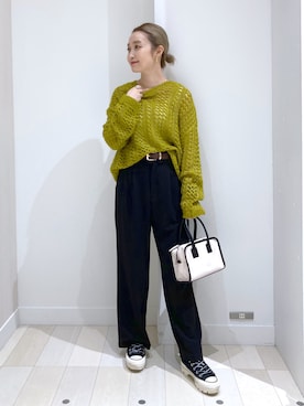 もっちさん（レディース・158cm）の秋コーディネート