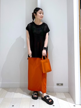 もっちさん（レディース・158cm）の夏コーディネート