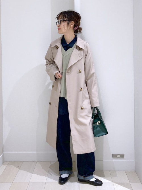 Global Work イオンモール新潟南もっちさんのショルダーバッグを使ったコーディネート Zozotown