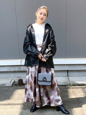 「Coming soon…」｜「アイテム（ブルゾン）」を使った、もっちさん（レディース・158cm）の夏コーディネート