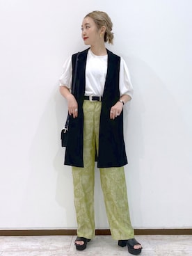 「Coming soon…」｜「アイテム（その他アウター）」を使った、もっちさん（レディース・158cm）の夏コーディネート