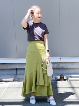 「Coming soon…」｜もっちさん（レディース・158cm）の夏コーディネート