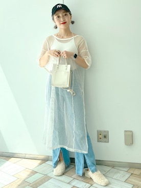 もっちさん(レディース・158cm)の夏コーディネート