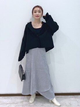 「Coming soon…」｜「アイテム（その他アウター）」を使った、もっちさん（レディース・158cm）の秋コーディネート