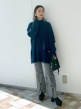 もっちさん（レディース・158cm）の冬コーディネート