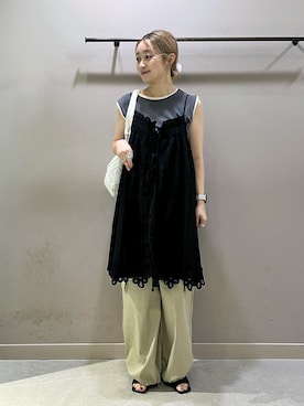 もっちさん（レディース・158cm）の夏コーディネート