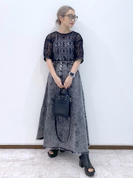 もっちさん（レディース・158cm）の夏コーディネート