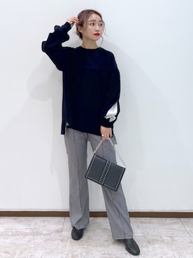 もっちさん（レディース・158cm）の秋コーディネート