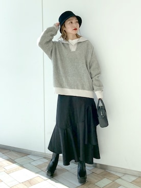 もっちさん（レディース・158cm）の冬コーディネート