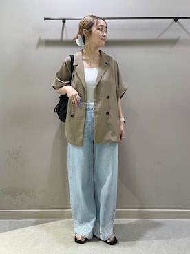 もっちさん(レディース・158cm)の夏コーディネート
