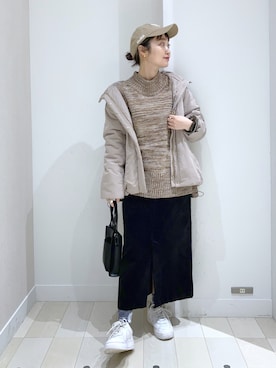 もっちさん（レディース・158cm）の冬コーディネート