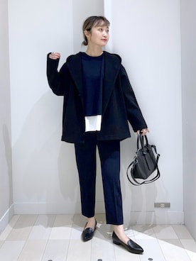 「結婚式」｜「アイテム（その他シューズ）」を使った、もっちさん（レディース・158cm）の秋コーディネート