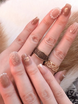 「アイテム（リング）」を使った、lumineさん（レディース・168cm）の夏コーディネート