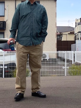 「EDIFICE（エディフィス）のアイテム」を使った、tattsuさん（メンズ・174cm）の春コーディネート