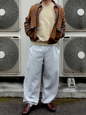 「STONE ISLAND（ストーンアイランド）のアイテム」を使った、tattsuさん（メンズ・174cm）の春コーディネート