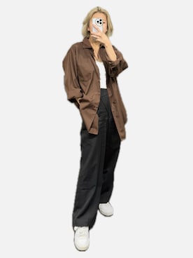 「LIFE's（ライフズ）のアイテム」を使った、honokaさん（レディース・163cm）の冬コーディネート