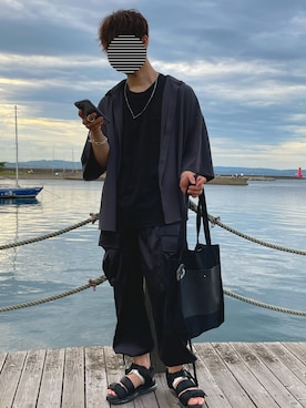 しーさん（メンズ・177cm）の夏コーディネート