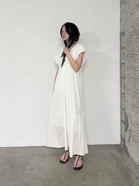 yuさん(レディース・163cm)の夏コーディネート