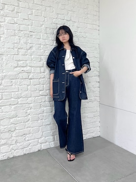 yuさん（レディース・163cm）の夏コーディネート