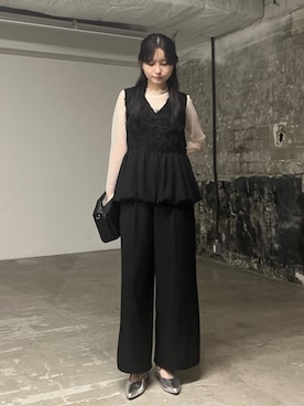 yuさん(レディース・163cm)の秋コーディネート