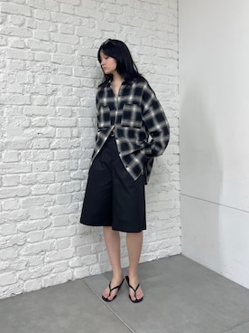 yuさん(レディース・163cm)の夏コーディネート