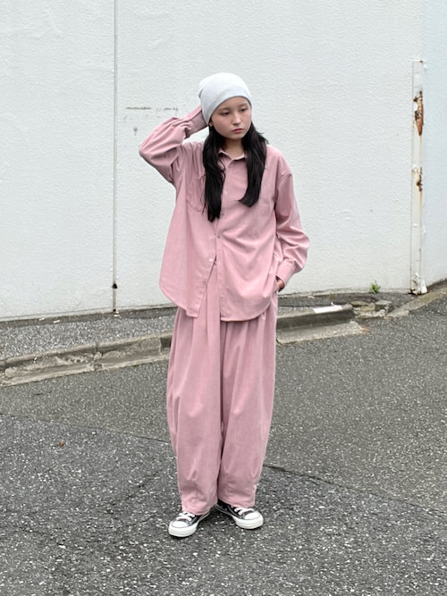 【セットアップ】コーデュロイシャツ