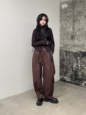 「COLONY 2139（コロニートゥーワンスリーナイン）のアイテム」を使った、yuさん（レディース・163cm）の秋コーディネート