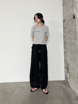 yuさん(レディース・163cm)の夏コーディネート