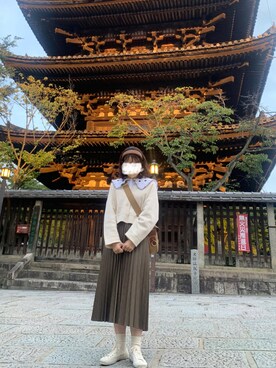 ぽんずさん（レディース・161cm）の秋コーディネート