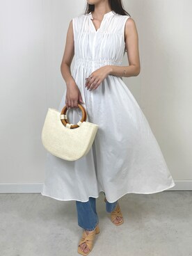 「アイテム（スカート、その他）」を使った、StyleSeaさん（レディース・160cm）の春コーディネート