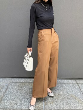 「StyleSea（スタイルシー）のアイテム（パンツ）」を使った、StyleSeaさん（レディース・163cm）の夏コーディネート