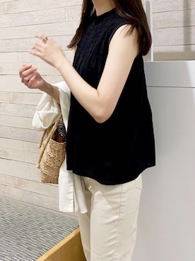 「ブラウスコーデ」｜StyleSeaさん（レディース・167cm）の夏コーディネート