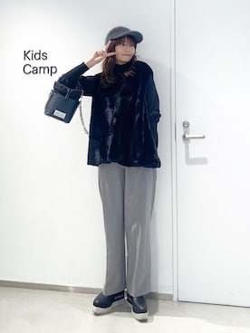 「キャップ女子」｜StyleSeaさん（レディース・161cm）の秋コーディネート