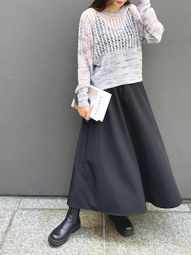 「StyleSea（スタイルシー）のアイテム」を使った、StyleSeaさん（レディース・163cm）の秋コーディネート