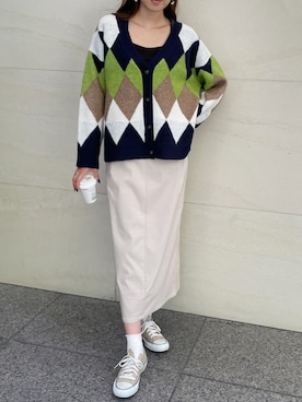 「StyleSea（スタイルシー）のアイテム」を使った、StyleSeaさん（レディース・162cm）の秋コーディネート