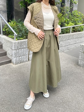 「タックイン」｜StyleSeaさん（レディース・163cm）の夏コーディネート