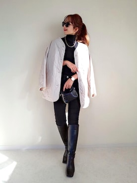 「Meli rich（メリーリッチ）のアイテム」を使った、StyleSeaさん（レディース・160cm）の秋コーディネート