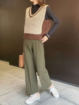 「StyleSea（スタイルシー）のアイテム」を使った、StyleSeaさん（レディース・163cm）の夏コーディネート