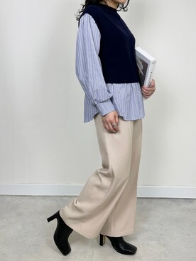 「StyleSea（スタイルシー）のアイテム」を使った、StyleSeaさん（レディース・155cm）の秋コーディネート