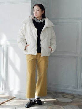 「StyleSea（スタイルシー）のアイテム」を使った、StyleSeaさん（レディース・162cm）の秋コーディネート