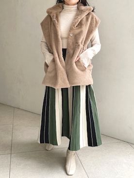 「StyleSea（スタイルシー）のアイテム」を使った、StyleSeaさん（レディース・155cm）の秋コーディネート