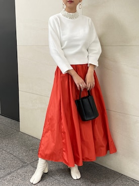 「StyleSea（スタイルシー）のアイテム」を使った、StyleSeaさん（レディース・163cm）の秋コーディネート