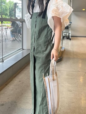 「キャップ女子」｜StyleSeaさん（レディース・153cm）の夏コーディネート