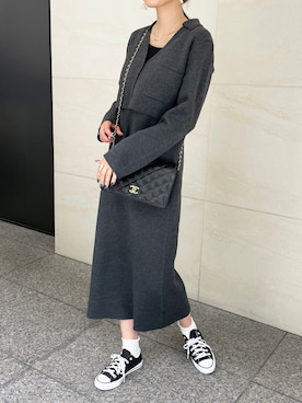 「StyleSea（スタイルシー）のアイテム（トップス）」を使った、StyleSeaさん（レディース・163cm）の秋コーディネート